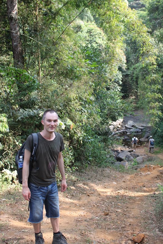 India 2010 - Coorg - Honey Valley - Trek to the Swimming Hole
